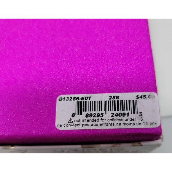 Betsey Johnson Blue Bird Crystal pink Flower short & long earrings - Picture 4 of 4